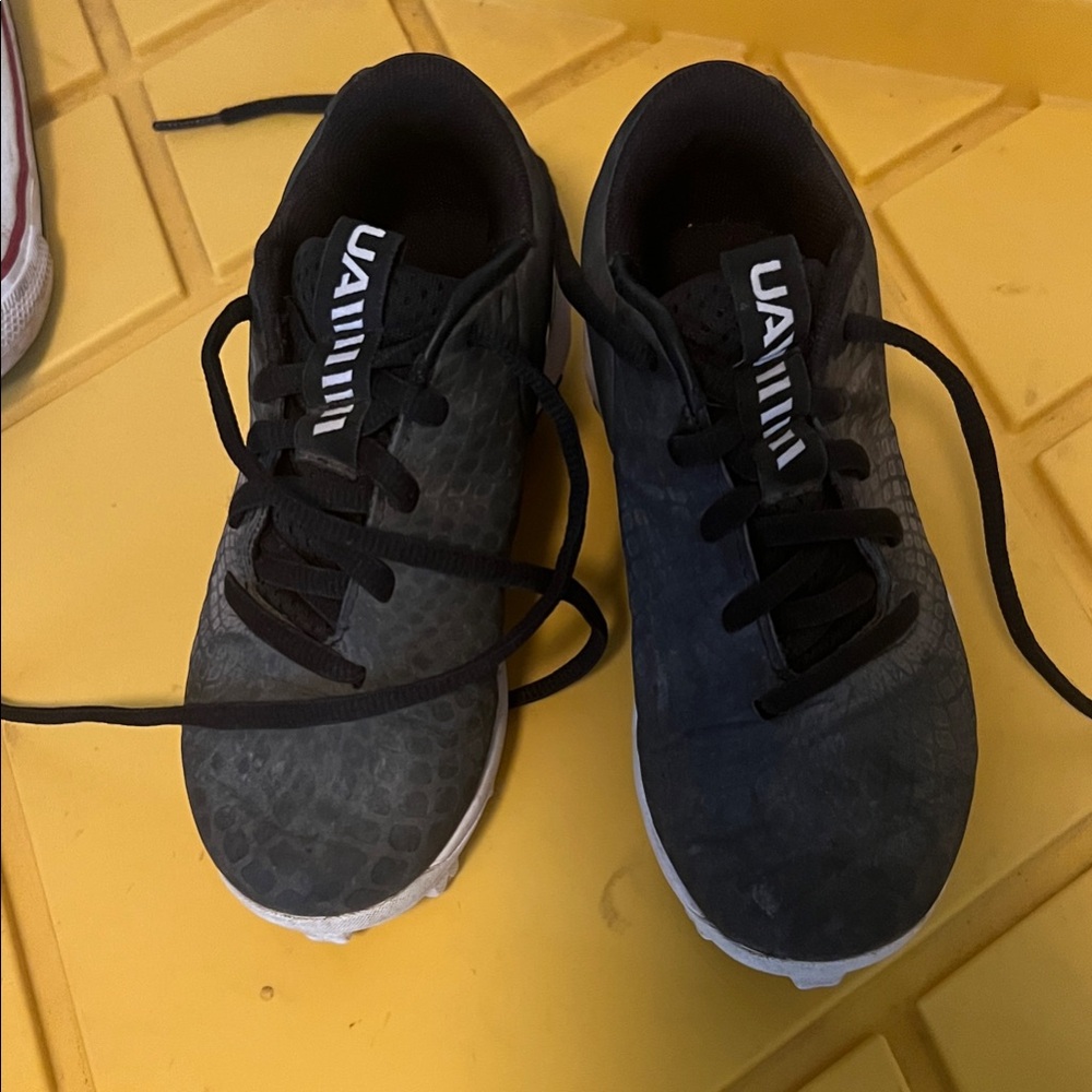 Under Armour Kids' Black Athletic Shoes